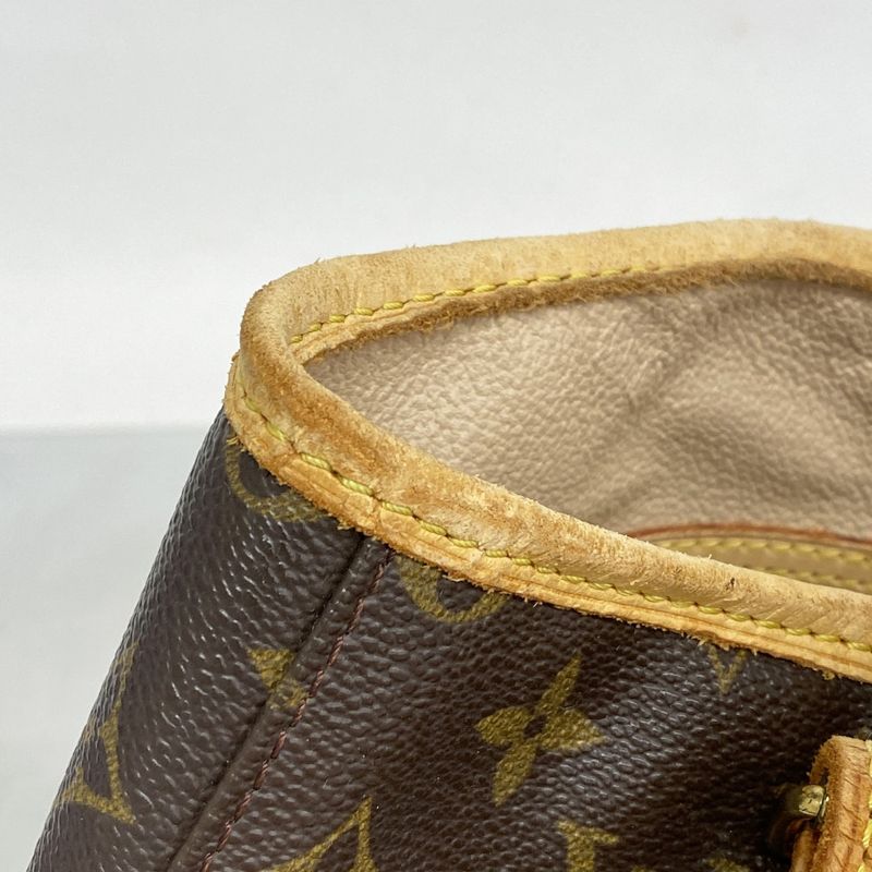 Louis Vuitton Tote Bag Monogram Bucket PM M42238 Brown Ladies