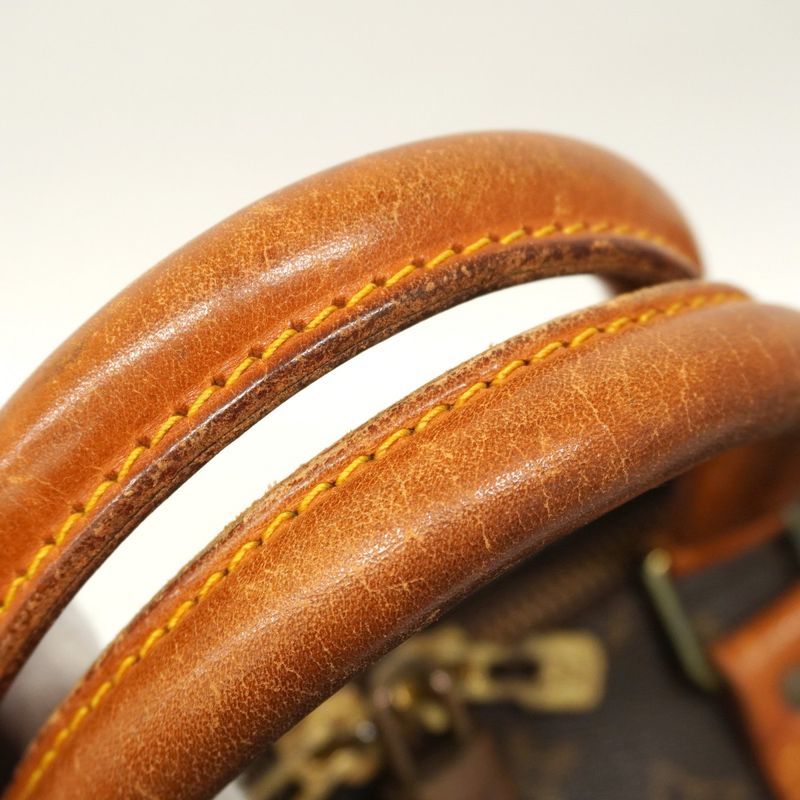 Louis Vuitton Boston Bag Monogram Keepall 55 M41424 Brown Men Women Unisex