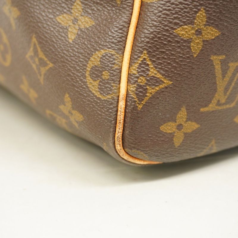 Louis Vuitton Boston Bag Monogram Keepall 55 M41424 Brown Men Women Unisex