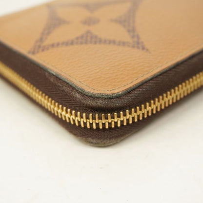 Louis Vuitton Long Wallet Monogram Giant Reverse Zippy Wallet M69353 Brown
