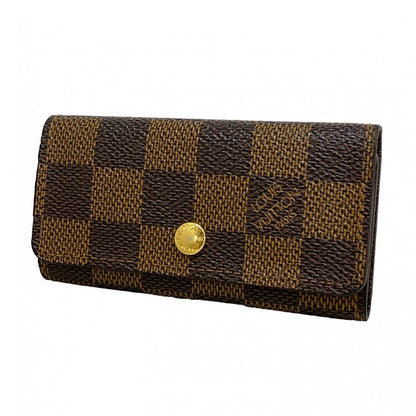 Louis Vuitton Key Case Damier Multicles 4 N62631 Ebene Men's Women's Unisex