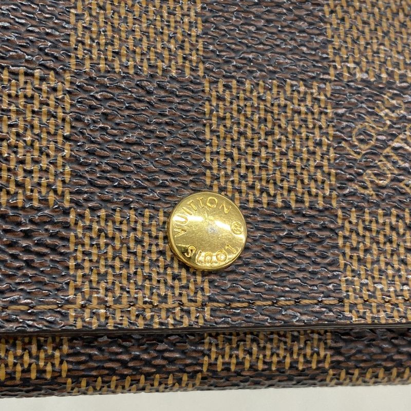 Louis Vuitton Key Case Damier Multicles 4 N62631 Ebene Men's Women's Unisex