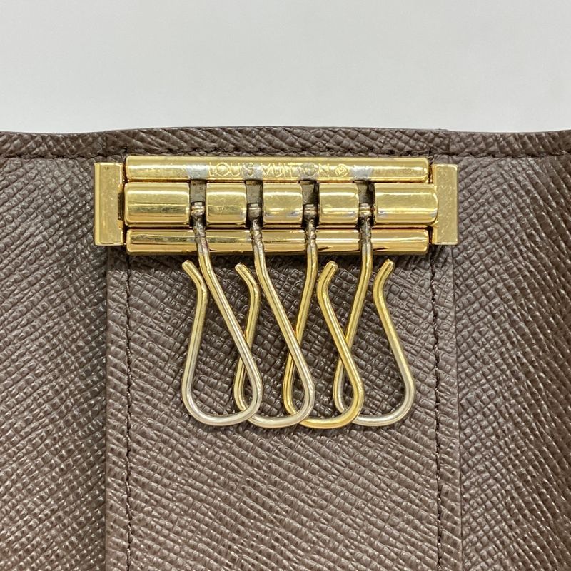 Louis Vuitton Key Case Damier Multicles 4 N62631 Ebene Men's Women's Unisex
