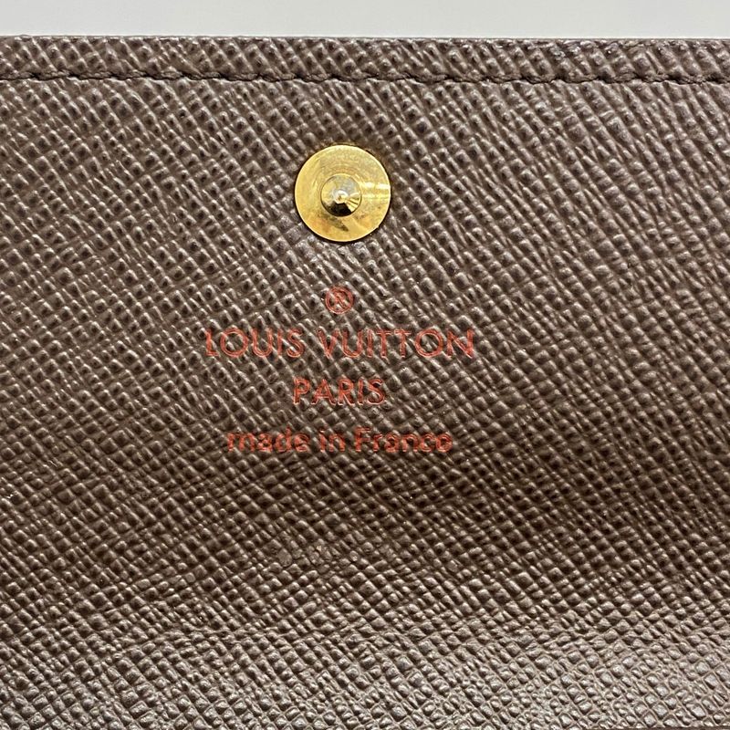 Louis Vuitton Key Case Damier Multicles 4 N62631 Ebene Men's Women's Unisex