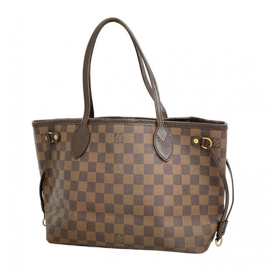 Louis Vuitton Tote Bag Damier Neverfull PM N51109 Ebene Ladies