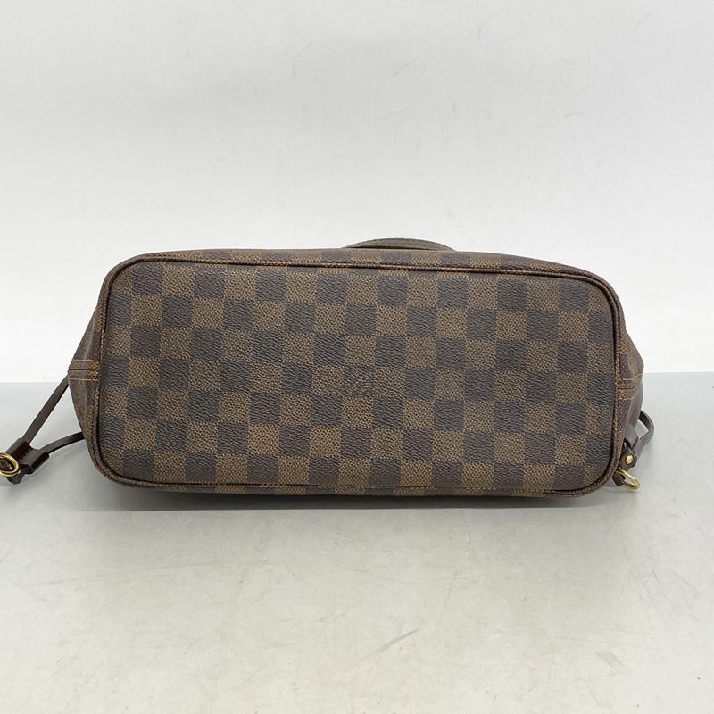 Louis Vuitton Tote Bag Damier Neverfull PM N51109 Ebene Ladies