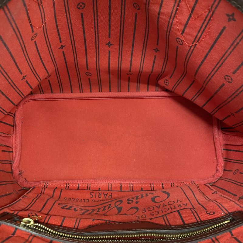 Louis Vuitton Tote Bag Damier Neverfull PM N51109 Ebene Ladies