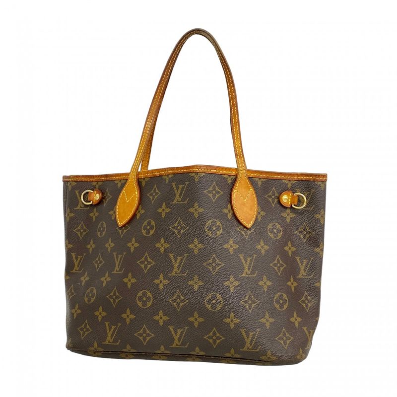 Louis Vuitton Tote Bag Monogram Neverfull PM M40155 Brown Ladies