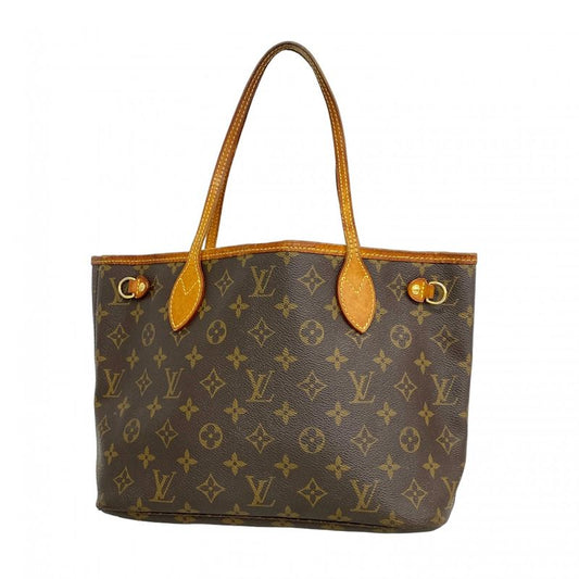 Louis Vuitton Tote Bag Monogram Neverfull PM M40155 Brown Ladies