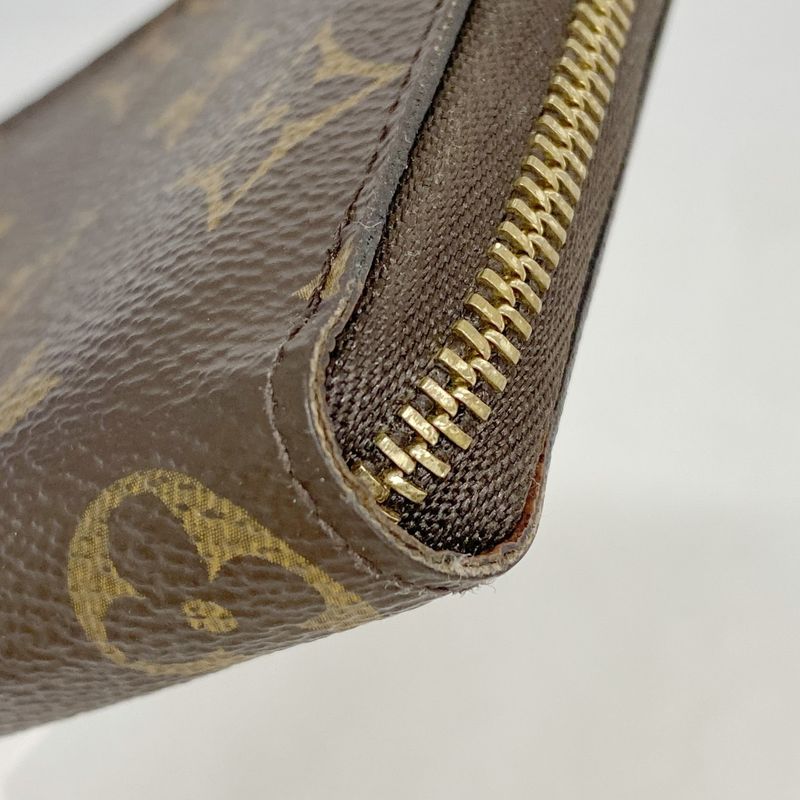 Louis Vuitton Coin Case Monogram Zippy Coin Purse M60067 Brown Men Women Unisex