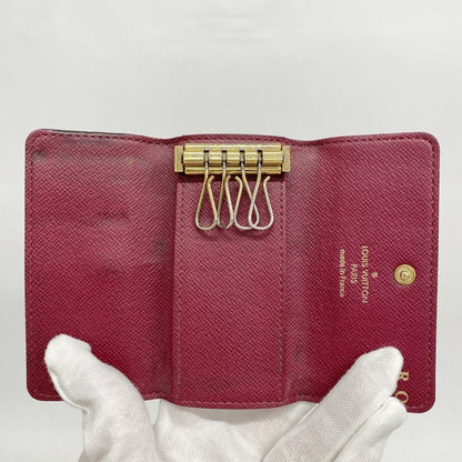 Louis Vuitton Key Case Monogram Multicles 4 M60705 Fuchsia Ladies