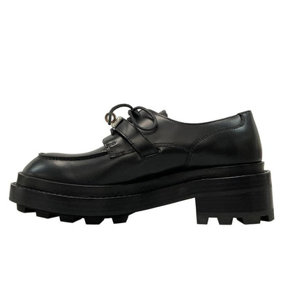 Hermes Loafers 35 1 2 Women's First Black Kelly Hardware Silver Hardware