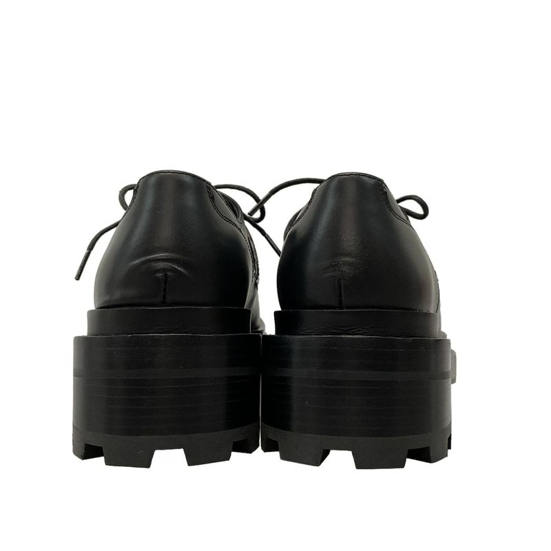 Hermes Loafers 35 1 2 Women's First Black Kelly Hardware Silver Hardware