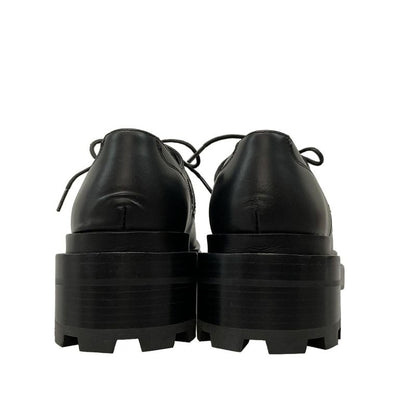 Hermes Loafers 35 1 2 Women's First Black Kelly Hardware Silver Hardware