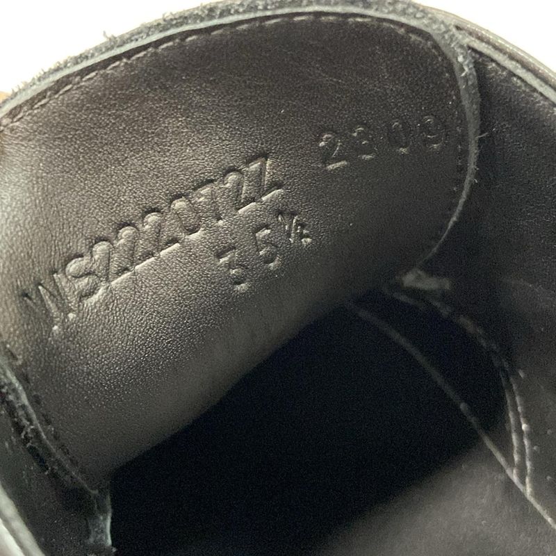 Hermes Loafers 35 1 2 Women's First Black Kelly Hardware Silver Hardware