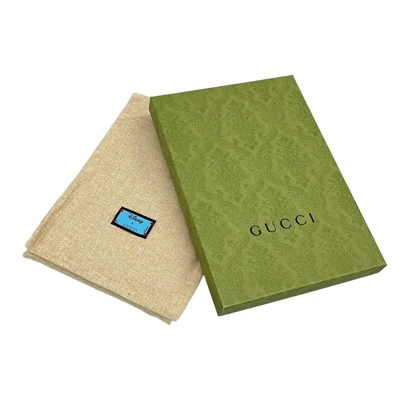 Gucci Accessories - Beige X Dark Brown X Multi Note Daisy Duck GG Pattern