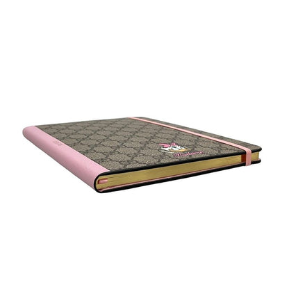 Gucci Accessories - Beige X Dark Brown X Multi Note Daisy Duck GG Pattern