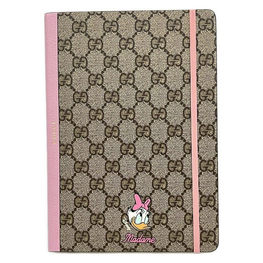 Gucci Accessories - Beige X Dark Brown X Multi Note Daisy Duck GG Pattern