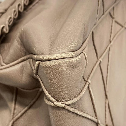 Dior Christian Dior Shoulder Bag New Rock Dark Gray Lambskin