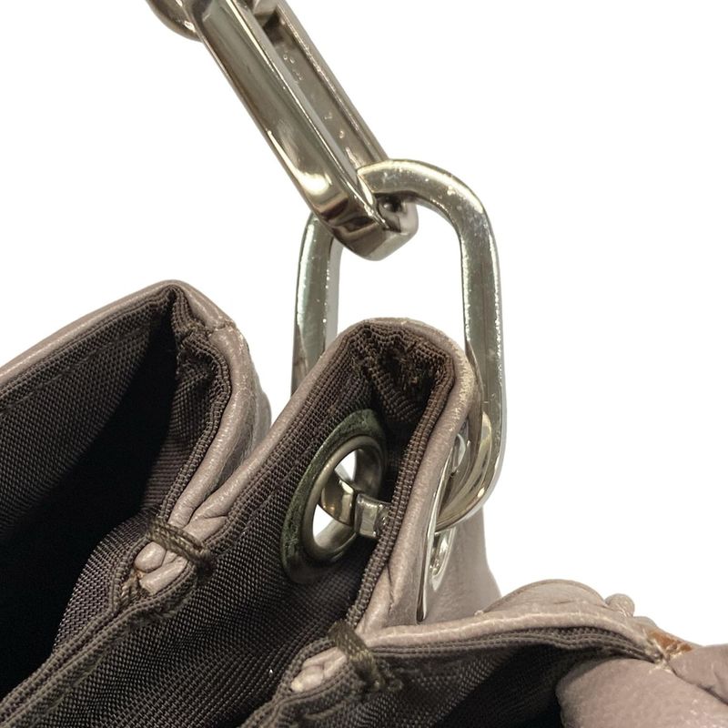 Dior Christian Dior Shoulder Bag New Rock Dark Gray Lambskin