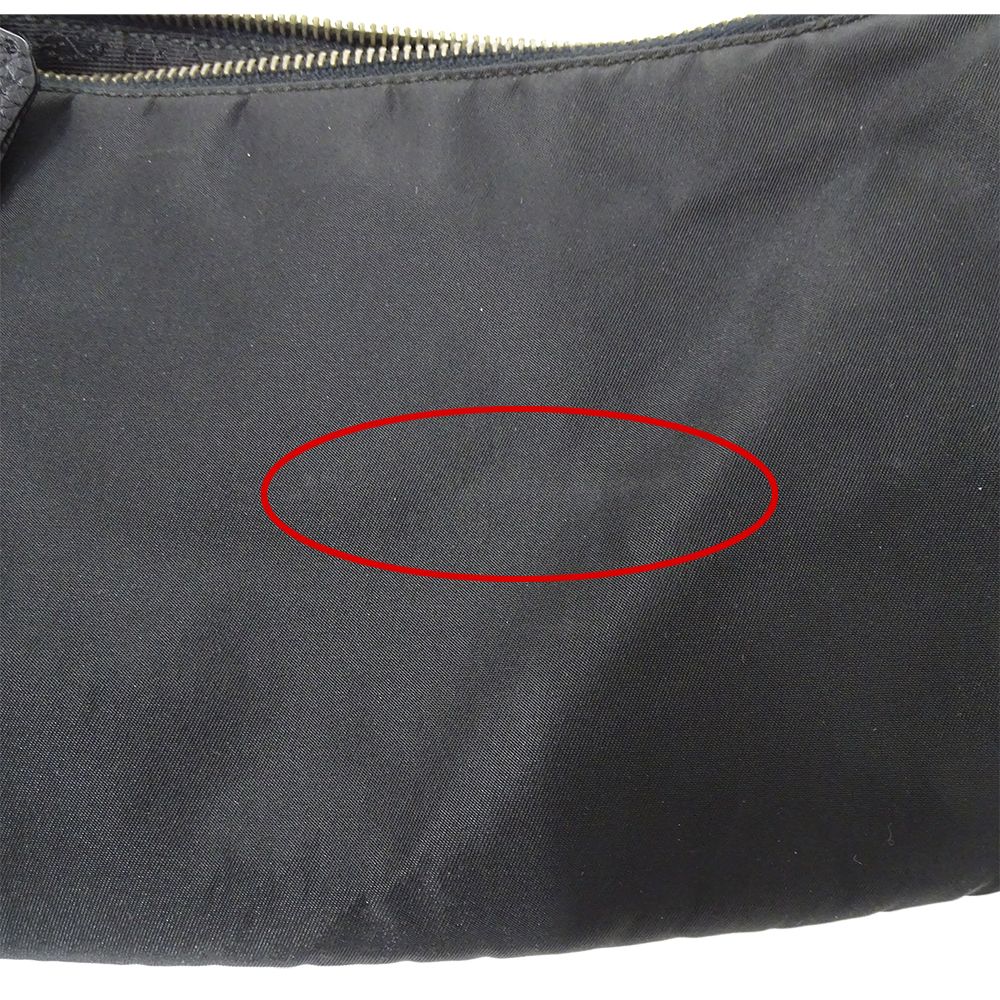 Prada Bag Women'S Brand Handbag Shoulder Bag One Shoulder Leather Black Br0232