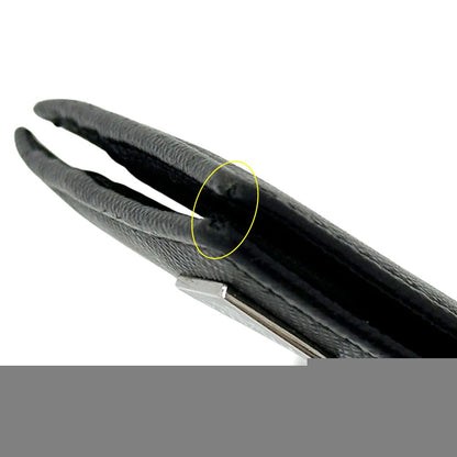 Prada Money Clip Men'S Brand Saffiano Nero 2mn077 Bifold Wallet Card Case