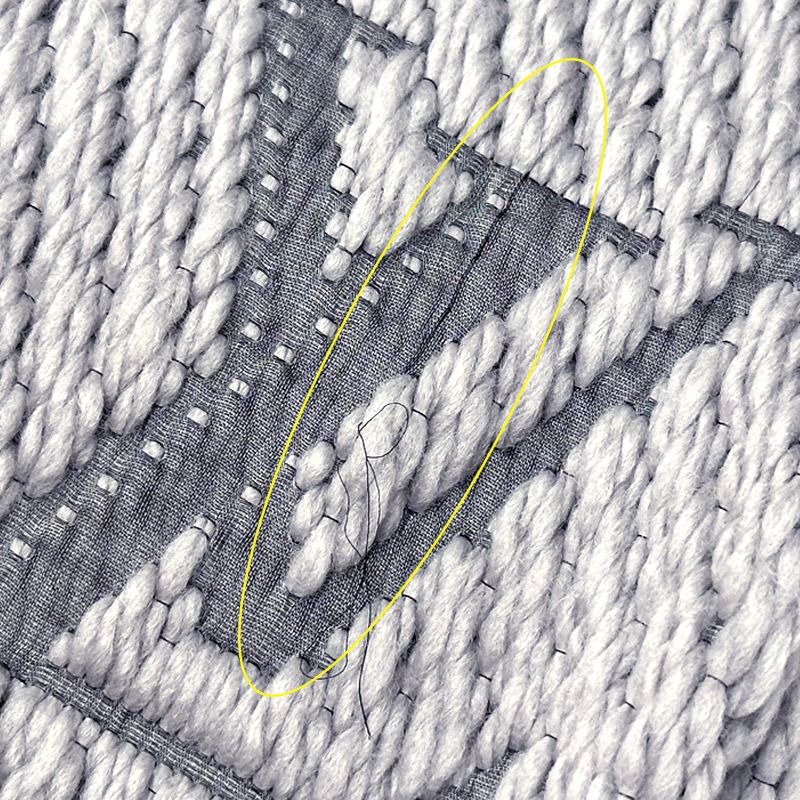 Louis Vuitton Muffler Women'S Brand Stole Monogram Wool Escharp Logomania