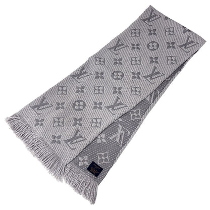 Louis Vuitton Muffler Women'S Brand Stole Monogram Wool Escharp Logomania