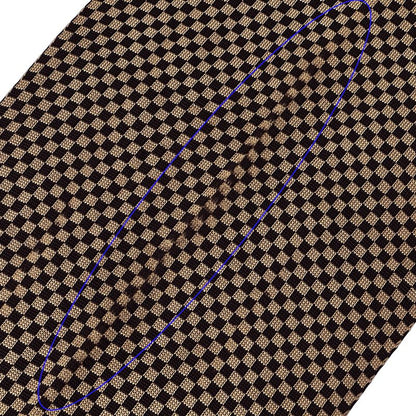 Louis Vuitton Muffler Men'S Brand Stole Damier Elshap Smoking Brown Smart Check
