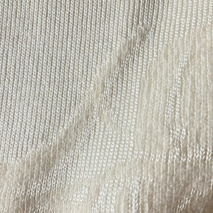 Hermes Long Sleeve Sweater Size 38 M Women's - 97-7708 White Crew Neck Cashmere