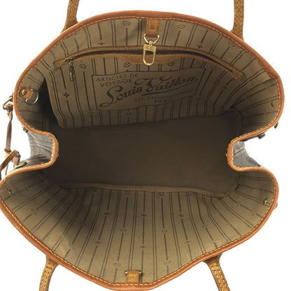 Louis Vuitton | Neverfull MM Monogram Leather Tote Bag M40156 | Brown | Ladies