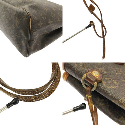Louis Vuitton | Neverfull MM Monogram Leather Tote Bag M40156 | Brown | Ladies