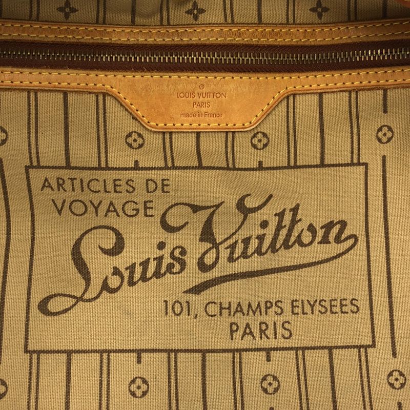 Louis Vuitton | Neverfull MM Monogram Leather Tote Bag M40156 | Brown | Ladies