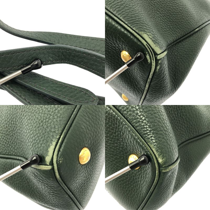 Prada | 2way Leather Shoulder Bag Bn2579 | Green | Ladies