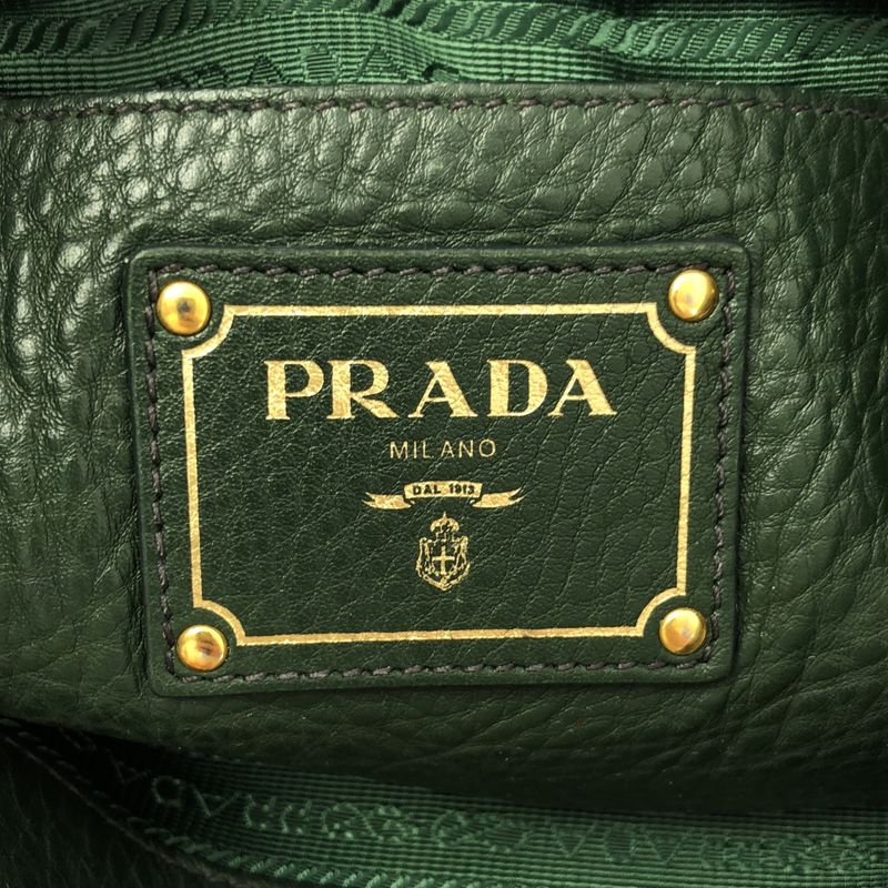 Prada | 2way Leather Shoulder Bag Bn2579 | Green | Ladies