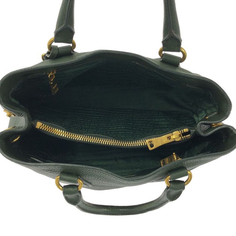 Prada | 2way Leather Shoulder Bag Bn2579 | Green | Ladies