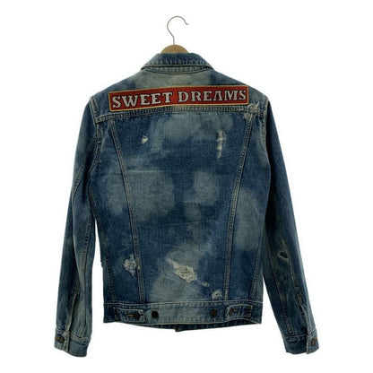 Saint Laurent Paris | Distressed Sweet Dreams Denim Jacket | XS | Indigo | Men's