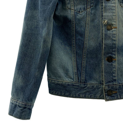 Saint Laurent Paris | Distressed Sweet Dreams Denim Jacket | XS | Indigo | Men's