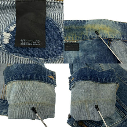 Saint Laurent Paris | Distressed Sweet Dreams Denim Jacket | XS | Indigo | Men's
