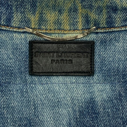 Saint Laurent Paris | Distressed Sweet Dreams Denim Jacket | XS | Indigo | Men's