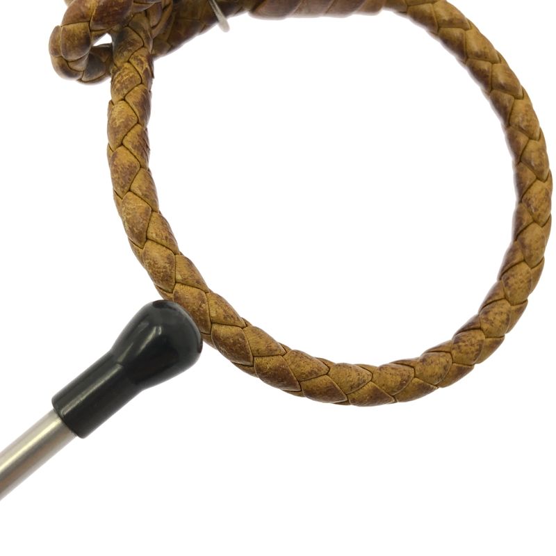 Bottega Veneta | Leather Intrecciato Bracelet | Brown | Ladies