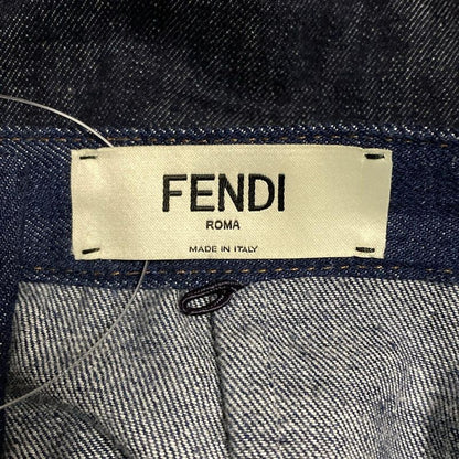 Fendi Long Skirt Size 40 M Women's - Navy X Dark Navy Denim