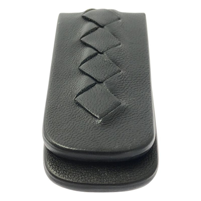 Bottega Veneta | Intrecciato Leather Money Clip | Black