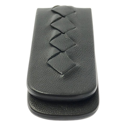Bottega Veneta | Intrecciato Leather Money Clip | Black
