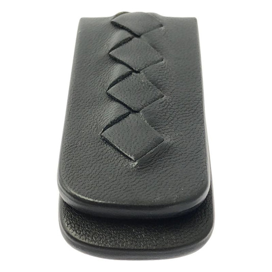 Bottega Veneta | Intrecciato Leather Money Clip | Black