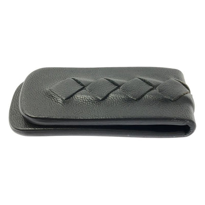 Bottega Veneta | Intrecciato Leather Money Clip | Black