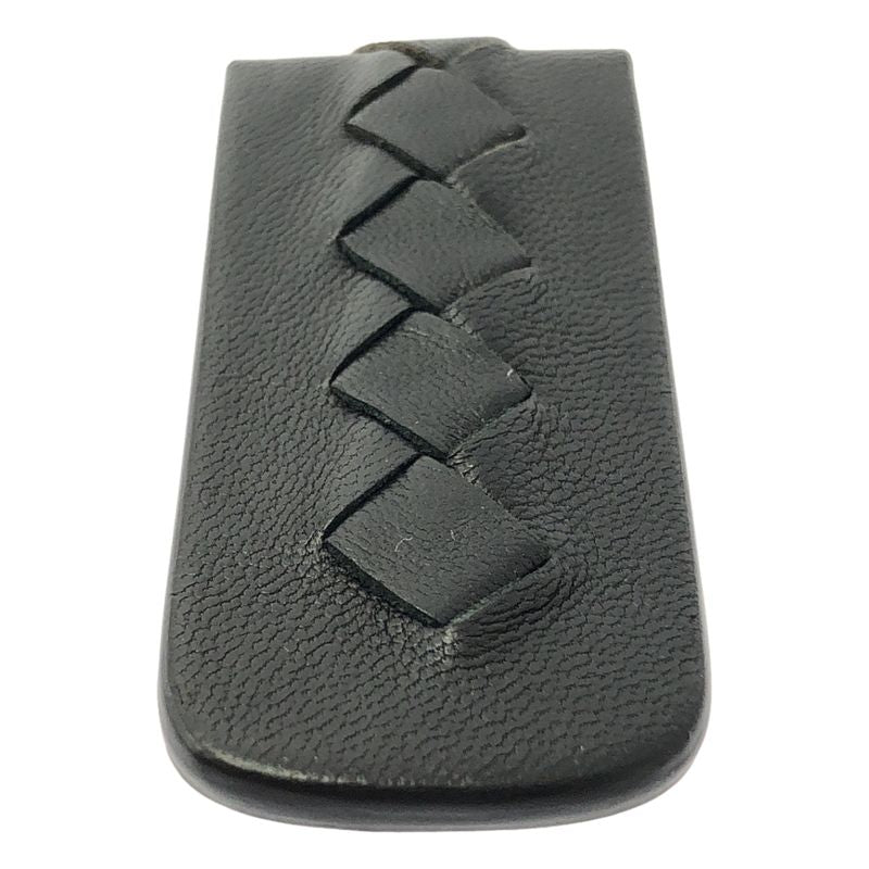 Bottega Veneta | Intrecciato Leather Money Clip | Black