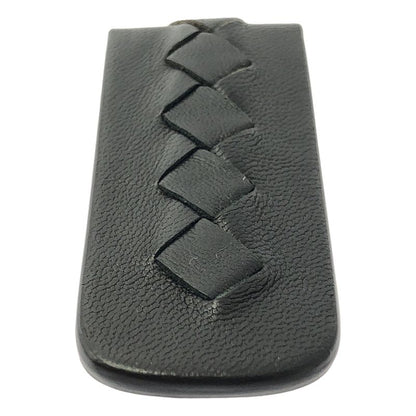 Bottega Veneta | Intrecciato Leather Money Clip | Black