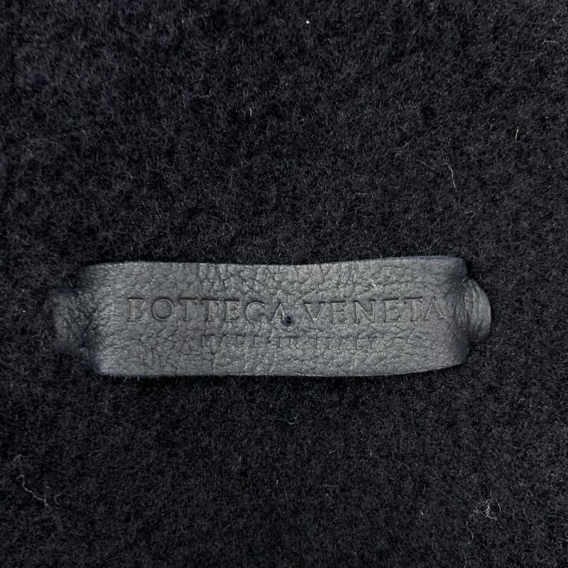 Bottega Veneta | Leather Boa Shearling Jacket | 40 | Black | Ladies