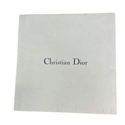 Dior Christian Dior Scarf - Dark Navy X Ivory Logogram Pattern Fringe